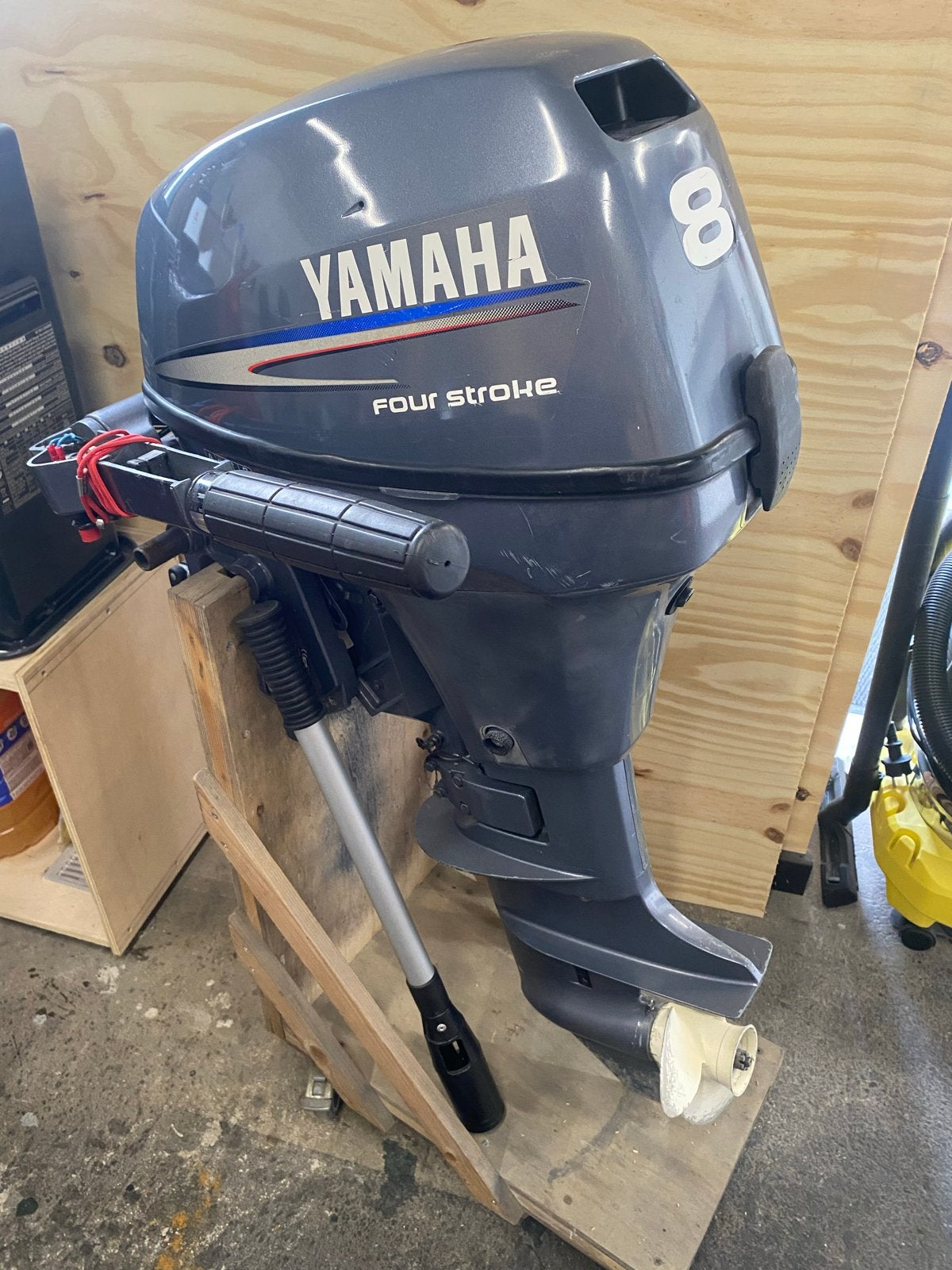 Yamaha 8pk Four Stroke, Watersport en Boten, Ophalen, Gebruikt, 5 tot 10 pk, Viertaktmotor
