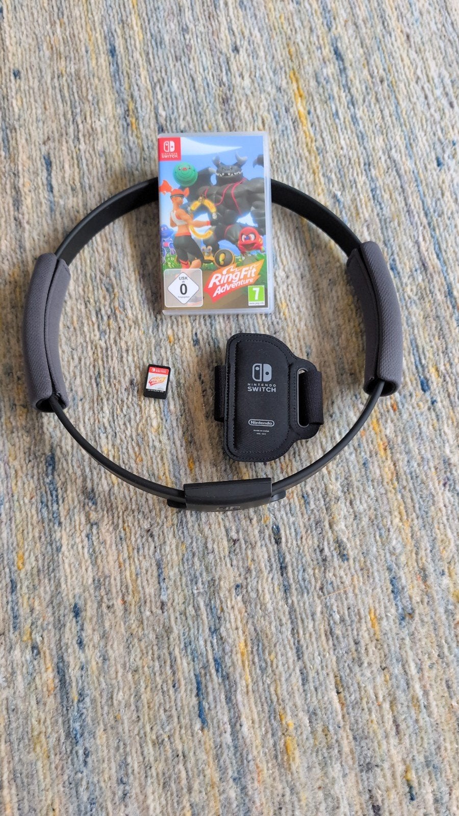 Nintendo Switch Ring Fit Adventure met Ring-Con en beenband, Ophalen of Verzenden, Zo goed als nieuw, Met games
