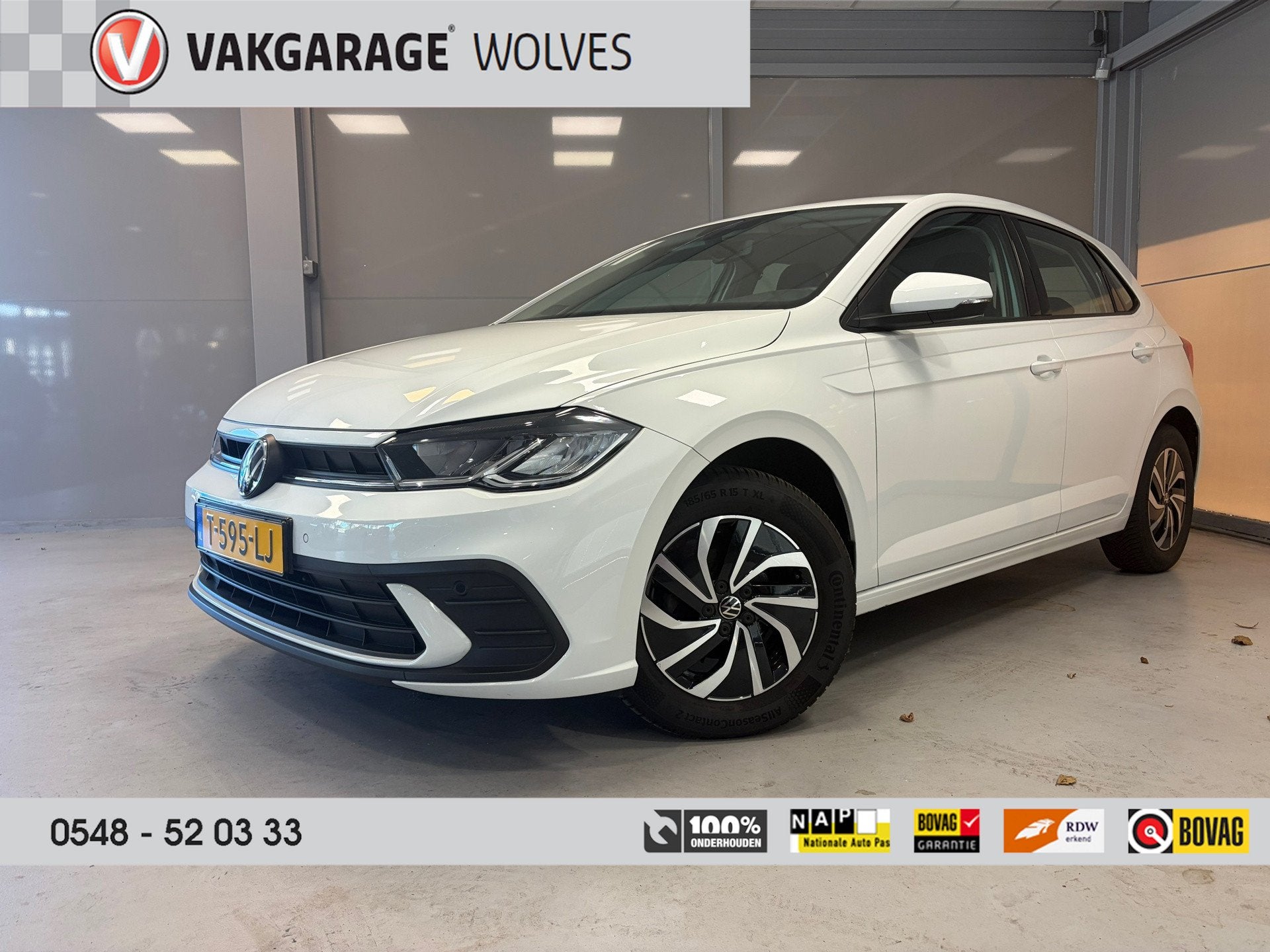 Volkswagen Polo 1.0 TSI Life Business | CLIMA | CAR PLAY | N, Voorwielaandrijving, Stof, Gebruikt, Automatische klimaatregeling
