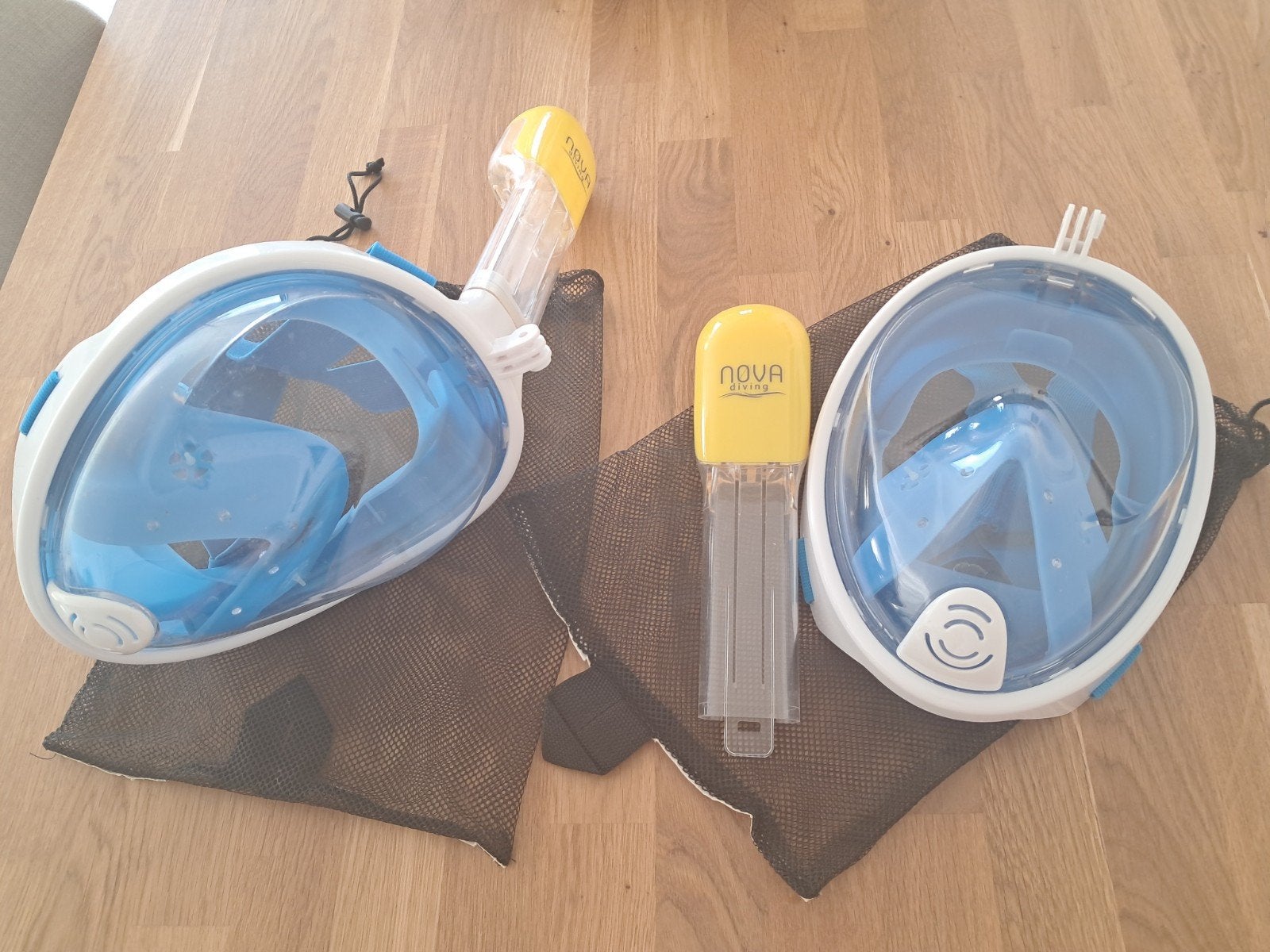 Snorkelmaskers 2x erg netjes s/m, Auto-onderdelen, Ophalen
