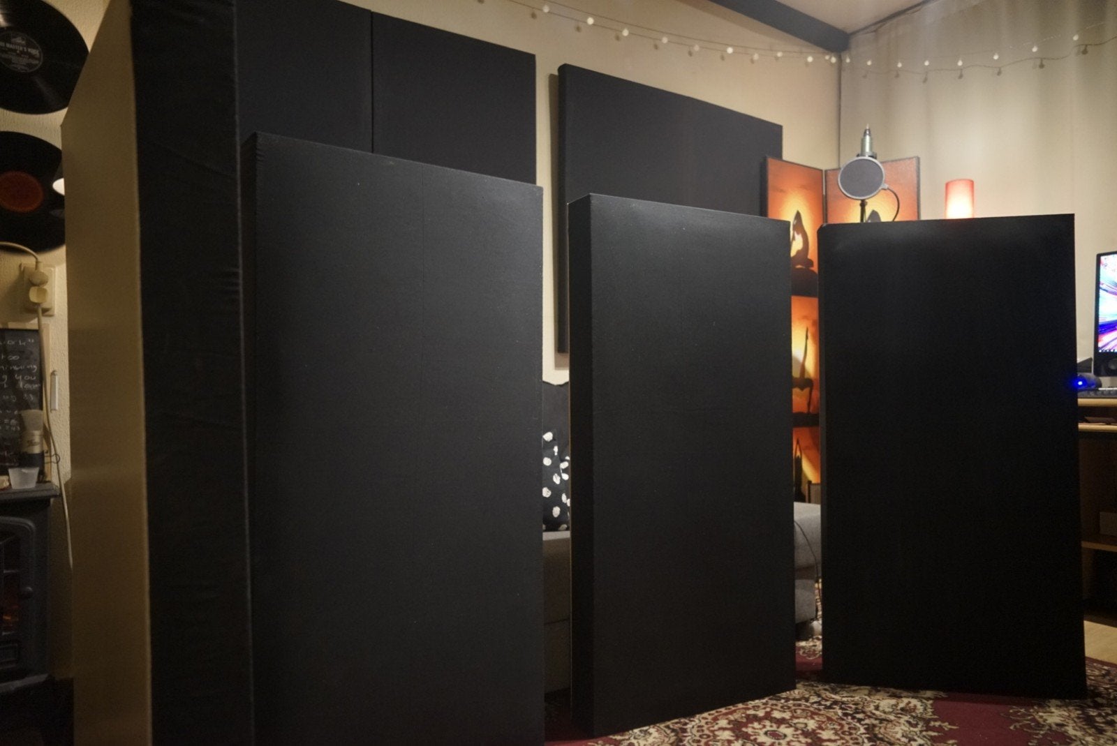 Akoestische panelen 120x60x10 (absorbers), Ophalen of Verzenden