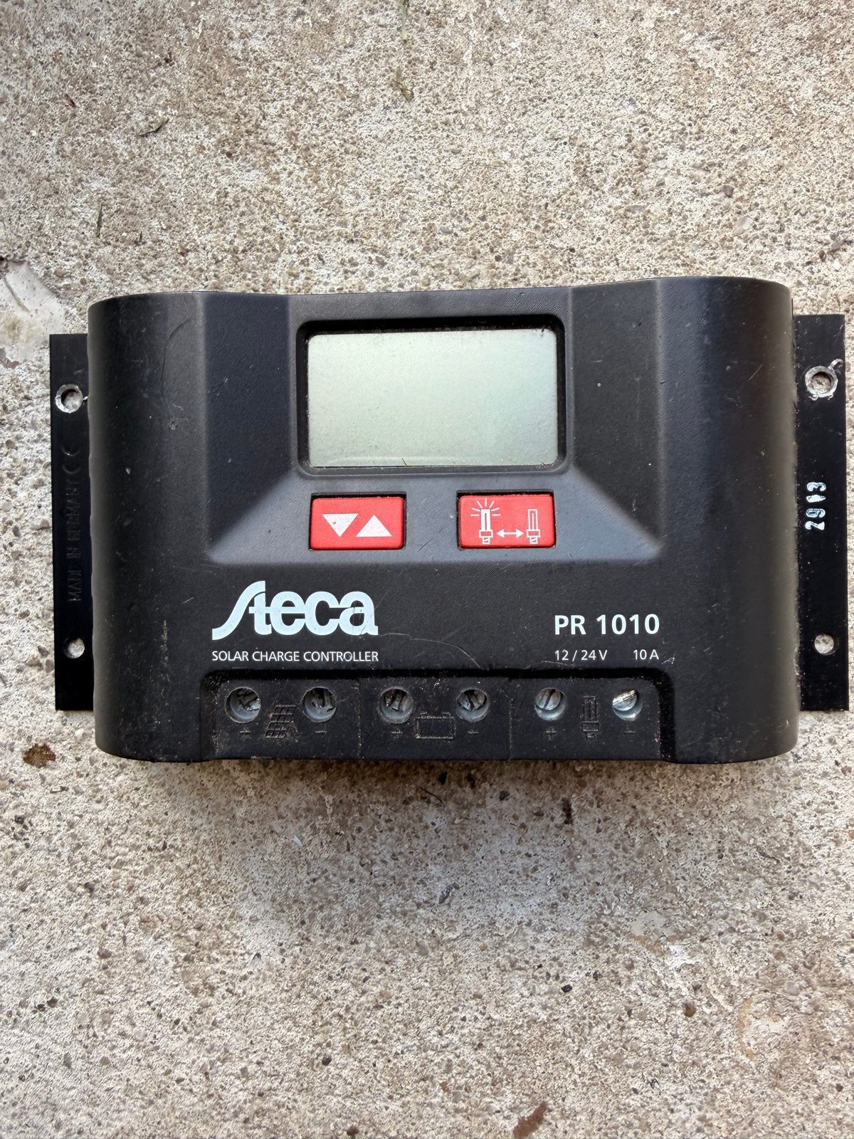 Steca PR 1010 Solar Laadregelaar 12/24V 10A, Ophalen of Verzenden, Gebruikt