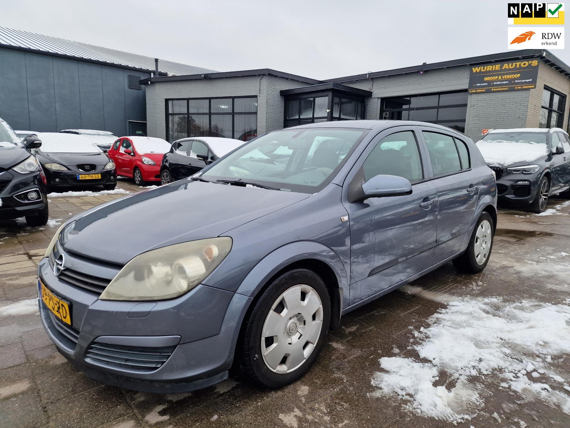 Opel Astra 1.6 Enjoy, Auto's, Opel, Voorwielaandrijving, 15 km/l, Gebruikt, 4 cilinders