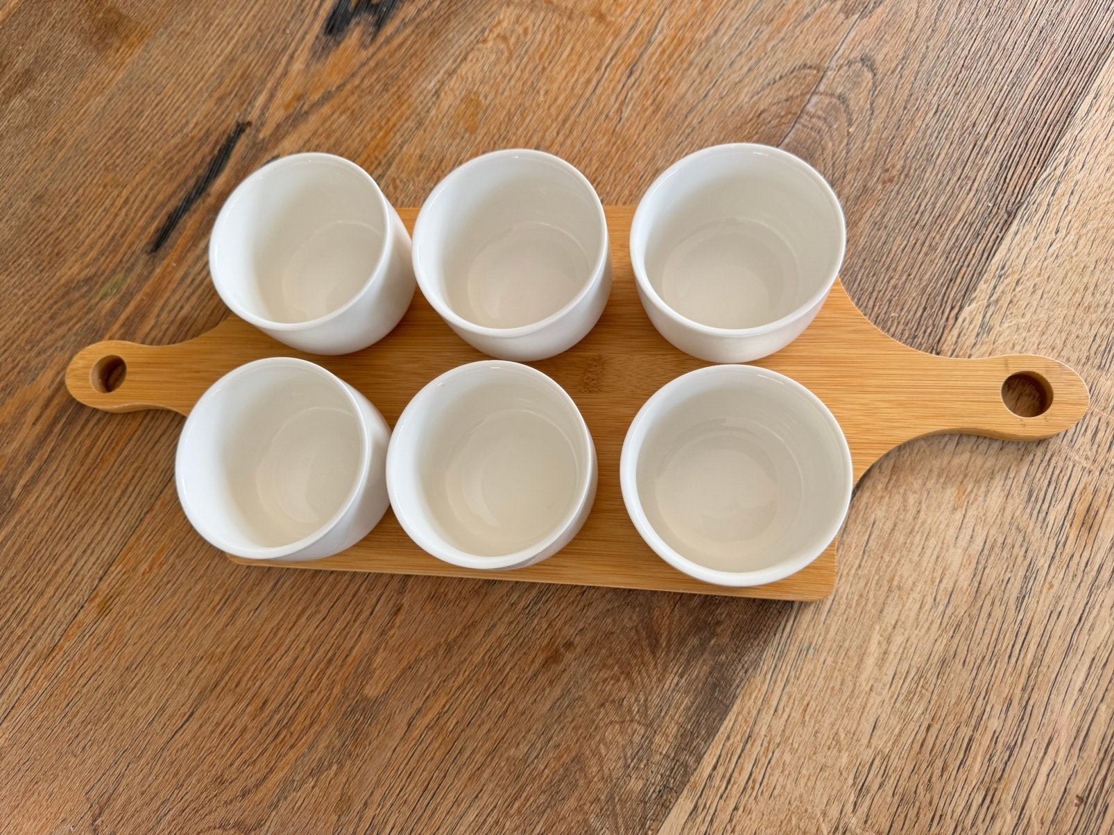 Borrel plak met bakjes, Ophalen, Zo goed als nieuw, Overige materialen
