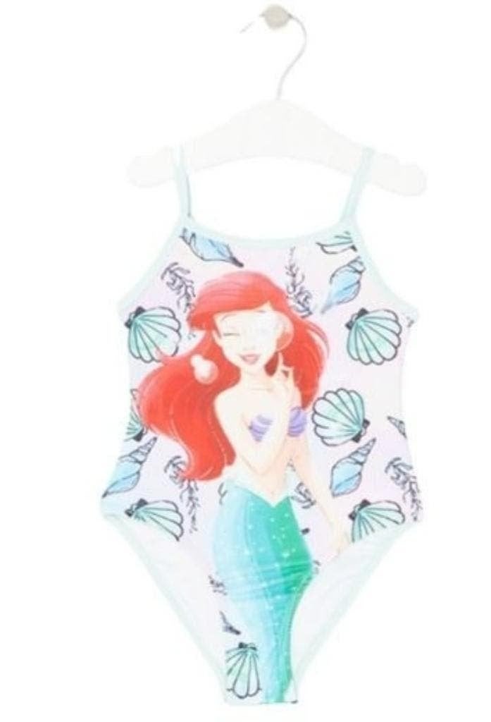 Disney Princess Badpak Ariel - Maat 92/98-104/110-116/128, Maat 116, Meisje, Badpak, Nieuw