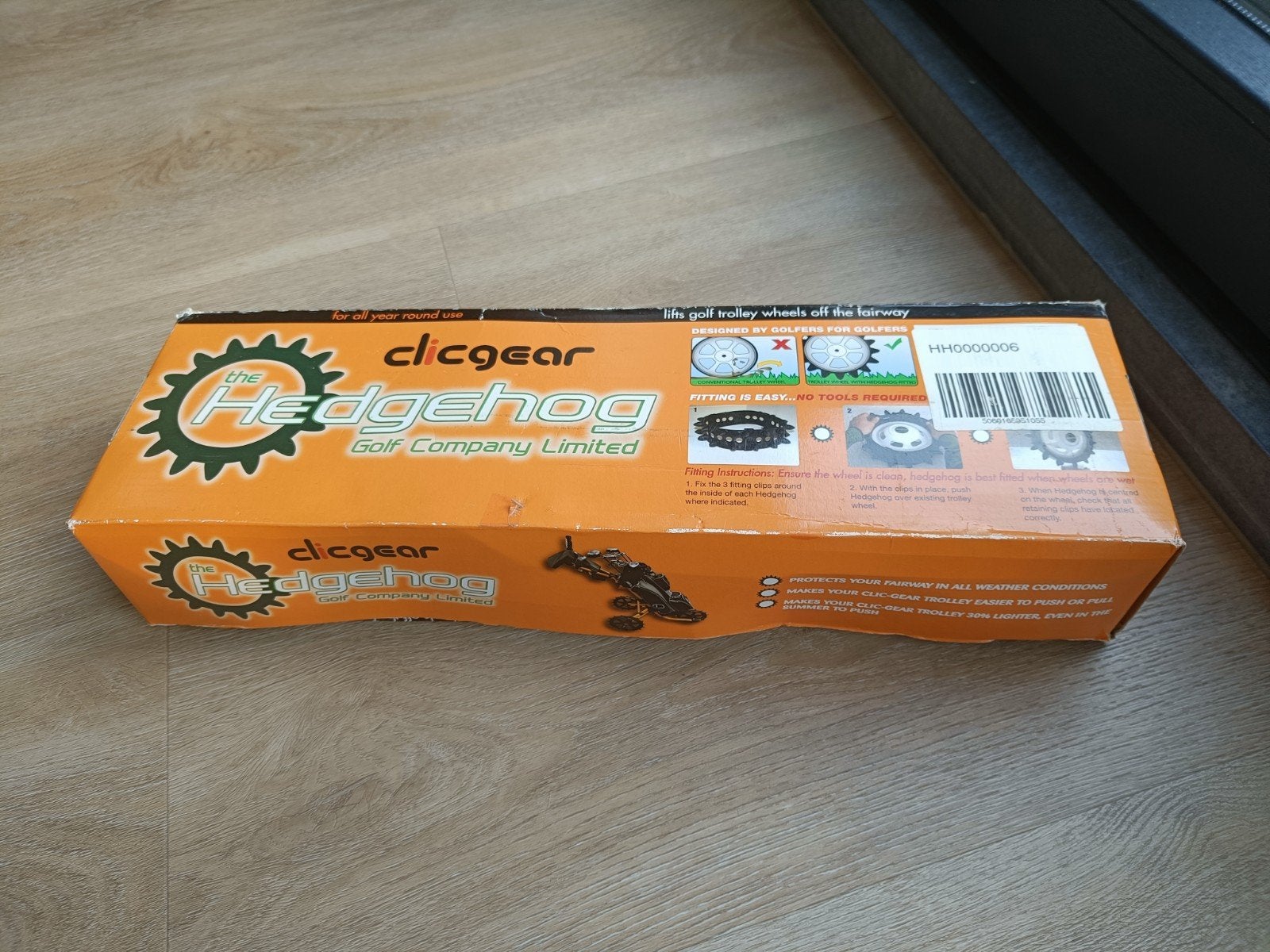 Clicgear Hedgehog Golf Trolley Winterbanden, Ophalen of Verzenden, Zo goed als nieuw, Overige typen, Overige merken