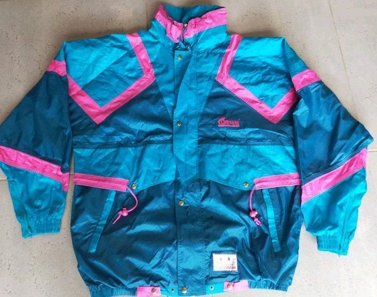 Vintage Anuy Jaren '90 Jas - Deadstock sportline  Maat L, Ophalen of Verzenden, Nieuw, Maat 52/54 (L)