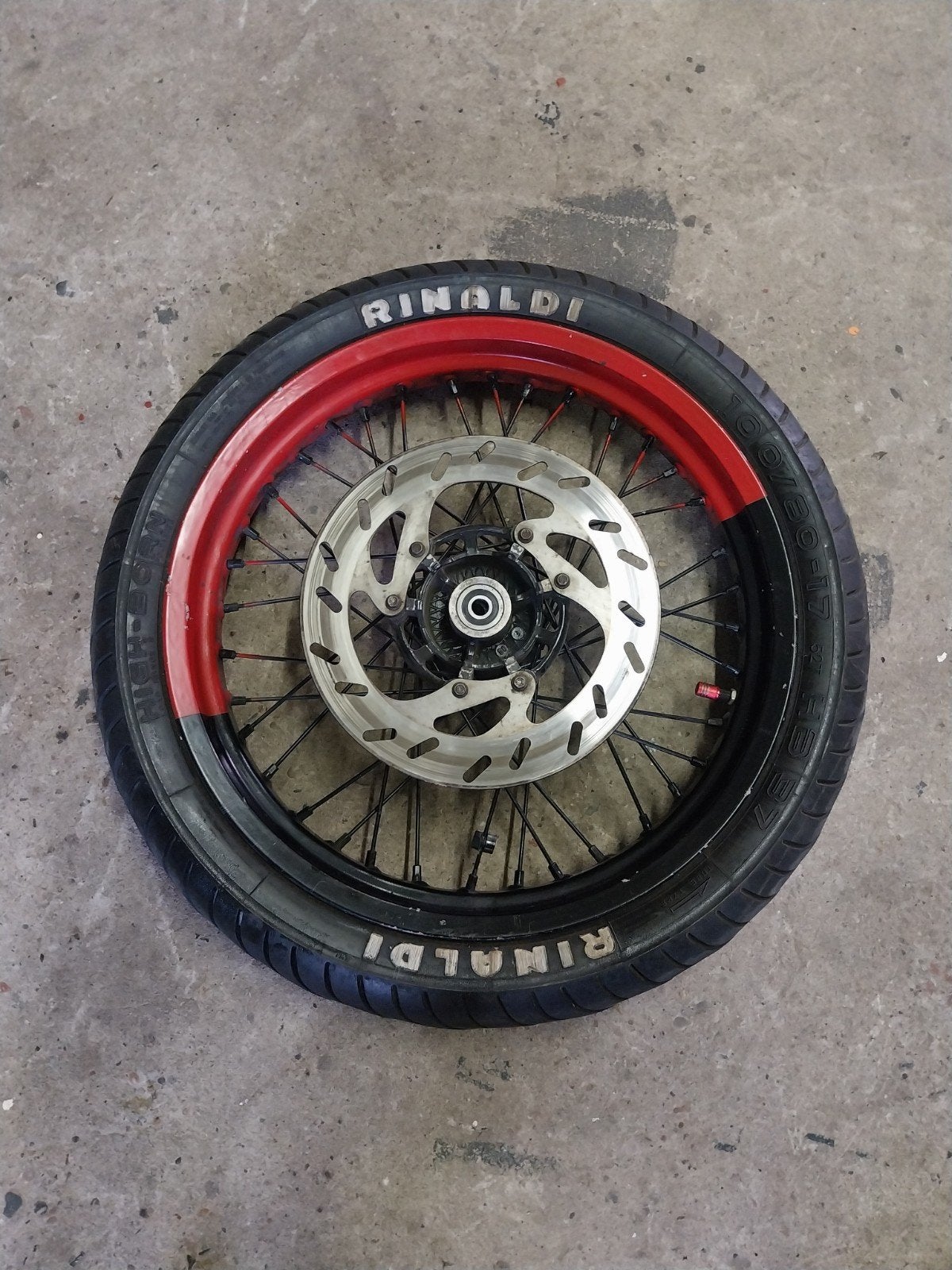 Derbi voorwiel compleet 12mm as, Ophalen of Verzenden, Derbi