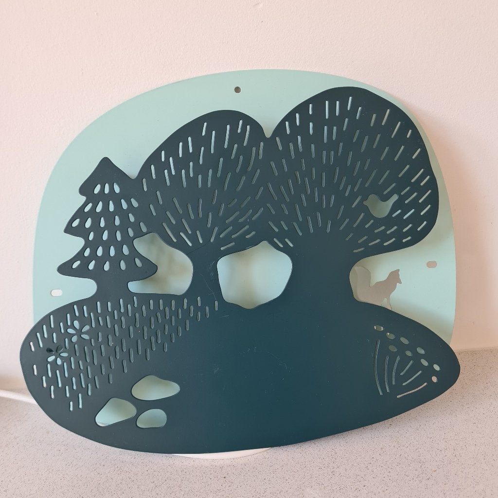 Ikea Duggregn wandlamp  nachtlamp kinderkamer bosdieren vos, Bedlamp, IKEA, Overige fittingen, Ophalen of Verzenden