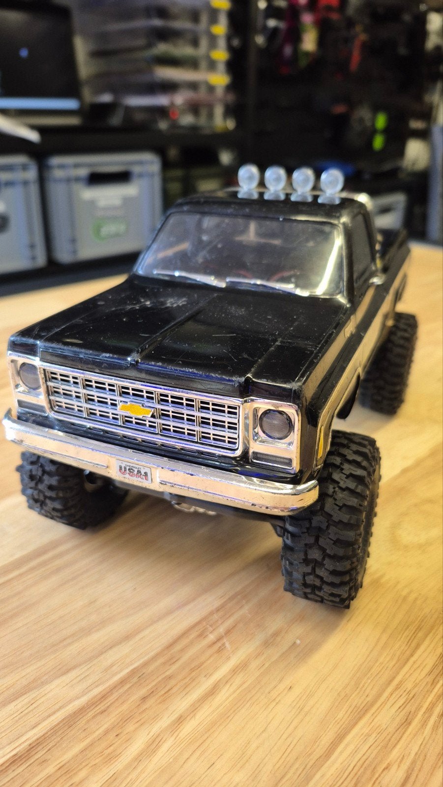 Traxxas TRX4m Chevrolet K10, Hobby en Vrije tijd, Elektro, Gebruikt, Auto offroad, Ophalen of Verzenden
