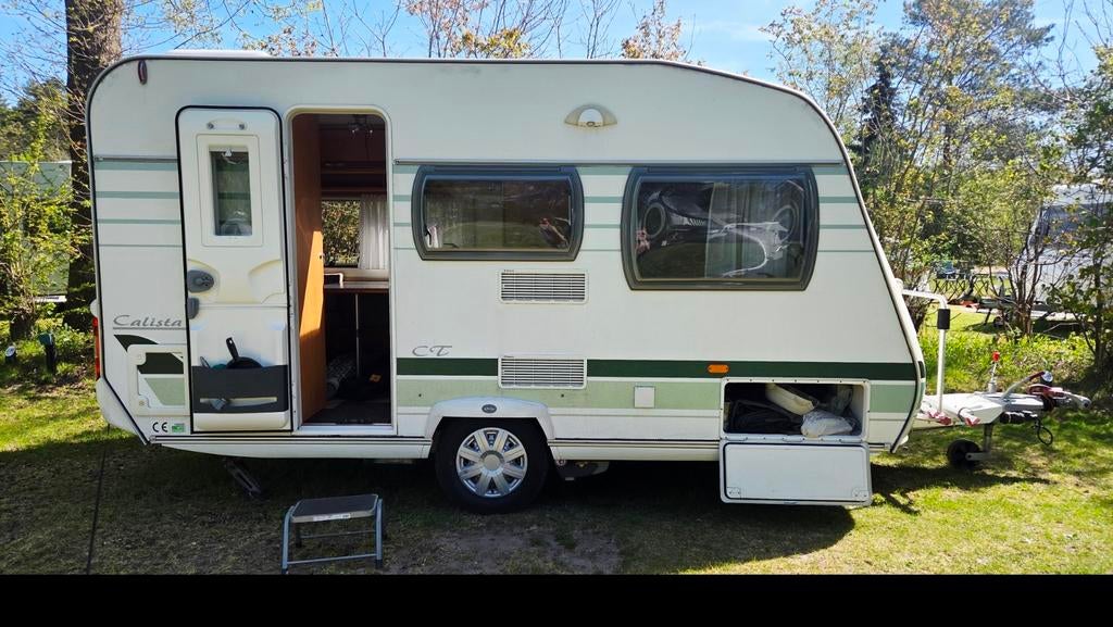 Chateau Calista 400 CT incl.  alle kampeerbenodigdheden, Kachel, Treinzit, Tot en met 3, Particulier