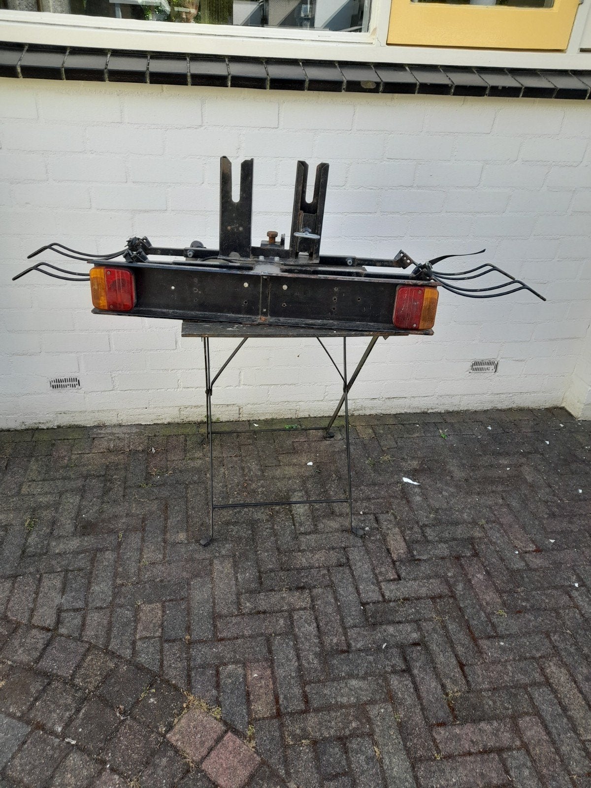 Fietsendrager, Ophalen, Gebruikt, Trekhaakdrager
