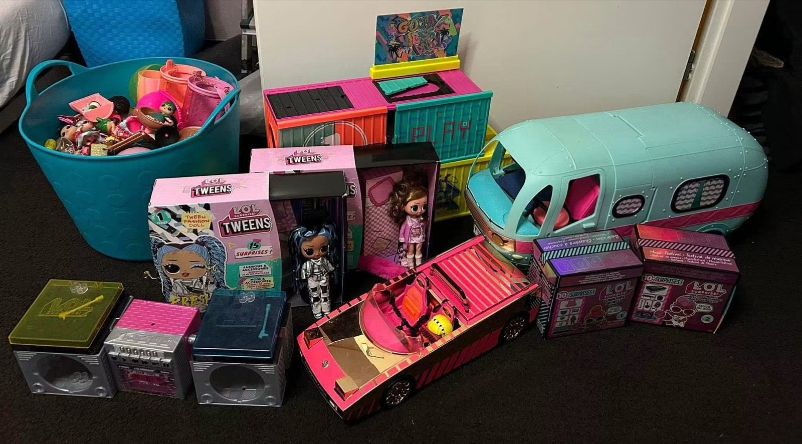 Grote LOL Surprise Poppen Collectie met Camper en Auto, Ophalen, Gebruikt, Overige typen