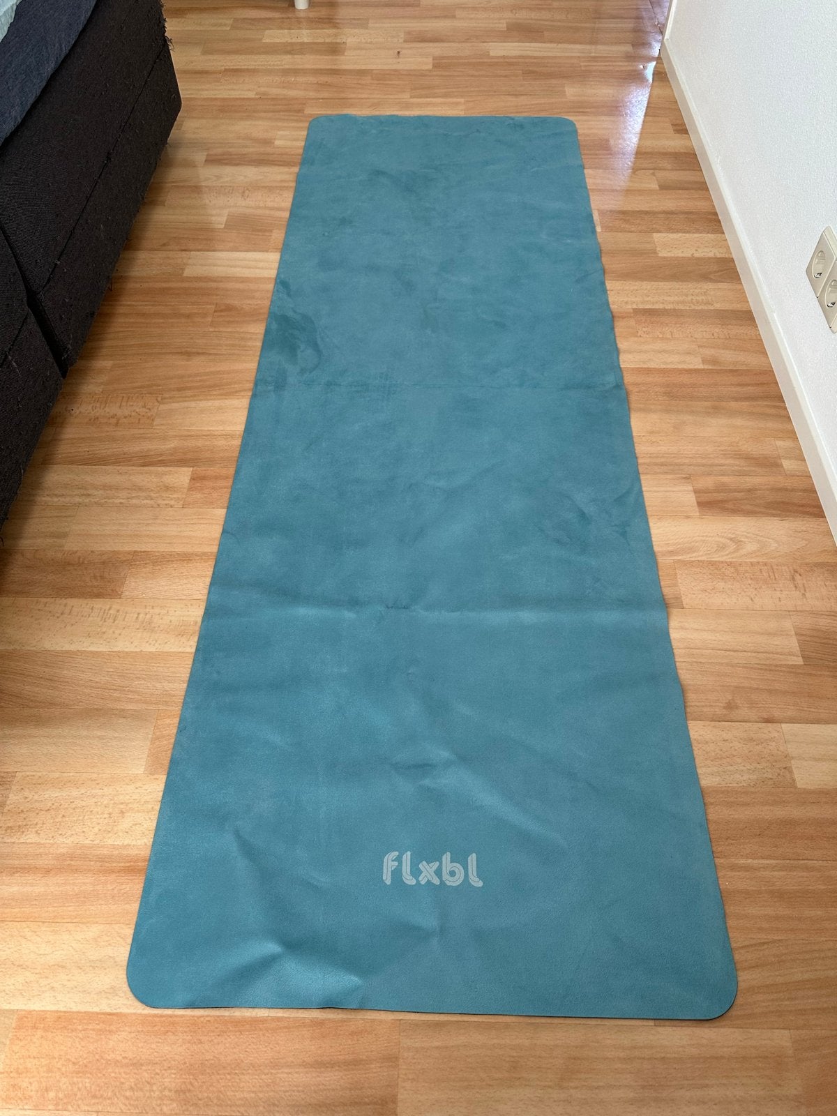 FLXBL yogamat - Blauw/Zwart - Gebruikt, Ophalen of Verzenden, Gebruikt, Yogamat