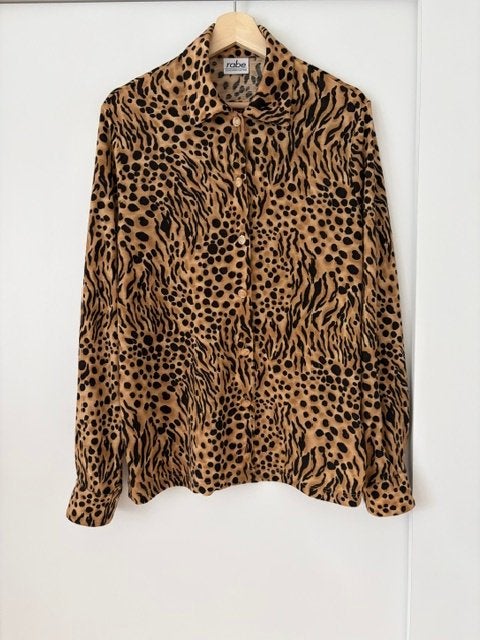 Rabe wollen blouse maat 40(L), Maat 38/40 (M), Rabe, Zo goed als nieuw, Meerkleurig