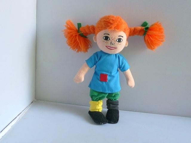 Pippi Langkous 22cm, Ophalen of Verzenden, Zo goed als nieuw