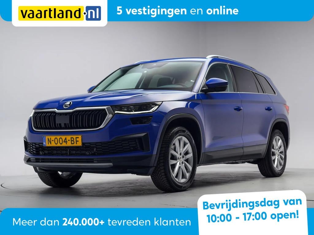 Skoda Kodiaq 1.5 TSI Business Edition NW-Model [ Navi Camera, Auto's, 4 cilinders, 150 pk, Blauw, Handgeschakeld