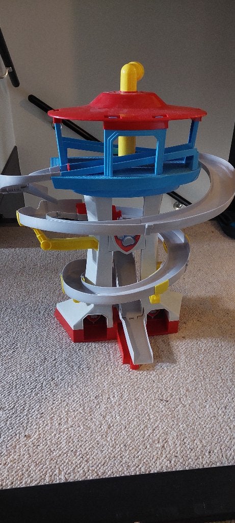 Paw Patrol toren, Ophalen, Gebruikt