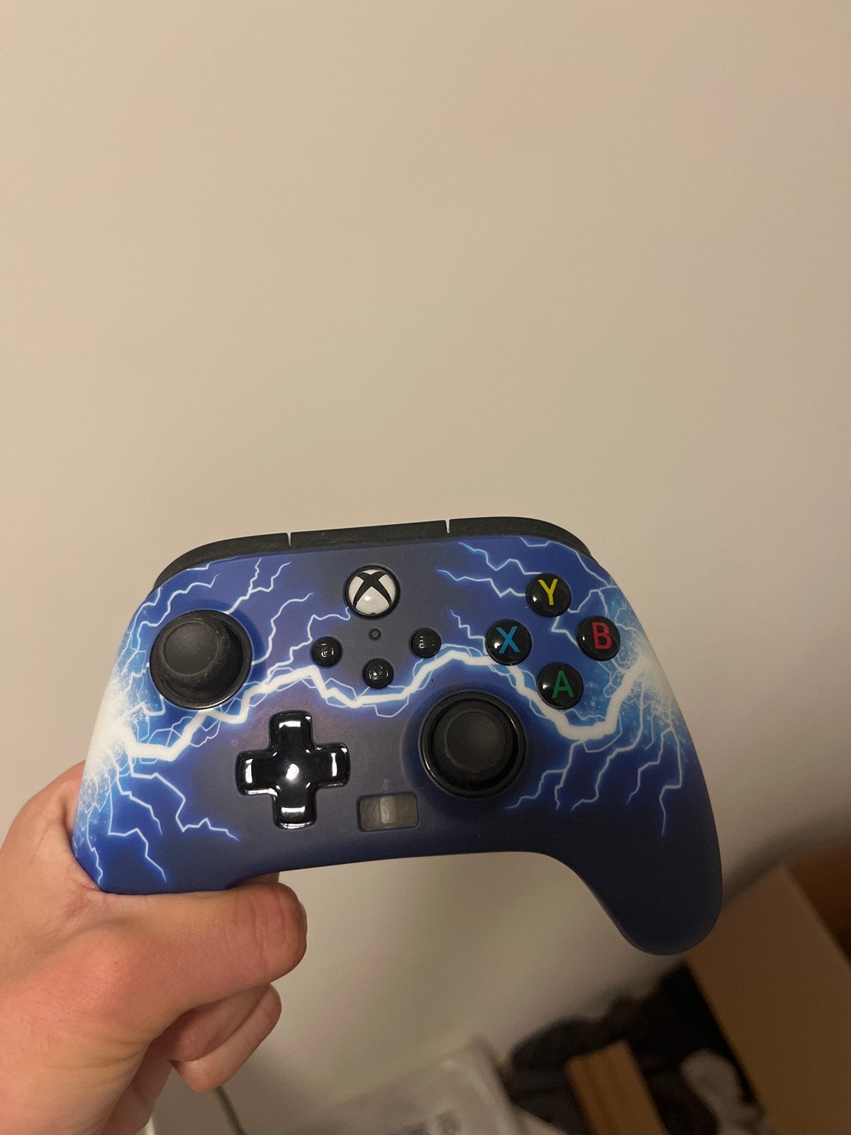 PowerA Xbox Controller - Bliksem Design, Ophalen of Verzenden, Gebruikt, Controller, Xbox One