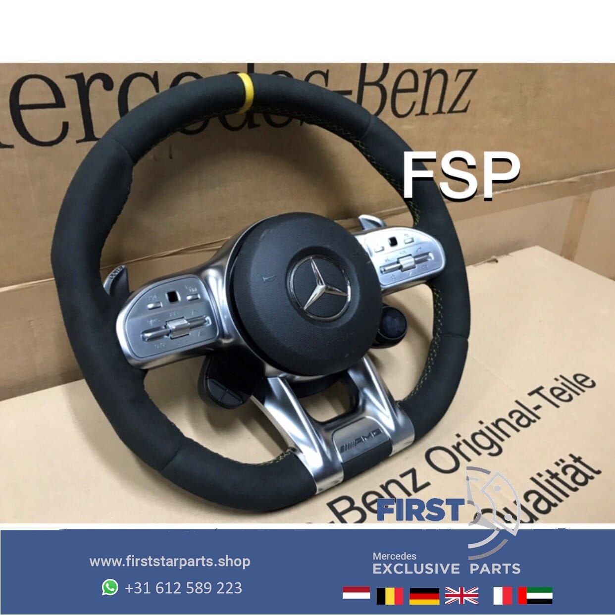 2021 AMG STUUR + AIRBAG W177 W118 W205 W213 W253 W223 W468 W, Auto-onderdelen, Gebruikt, -, Ophalen of Verzenden, -