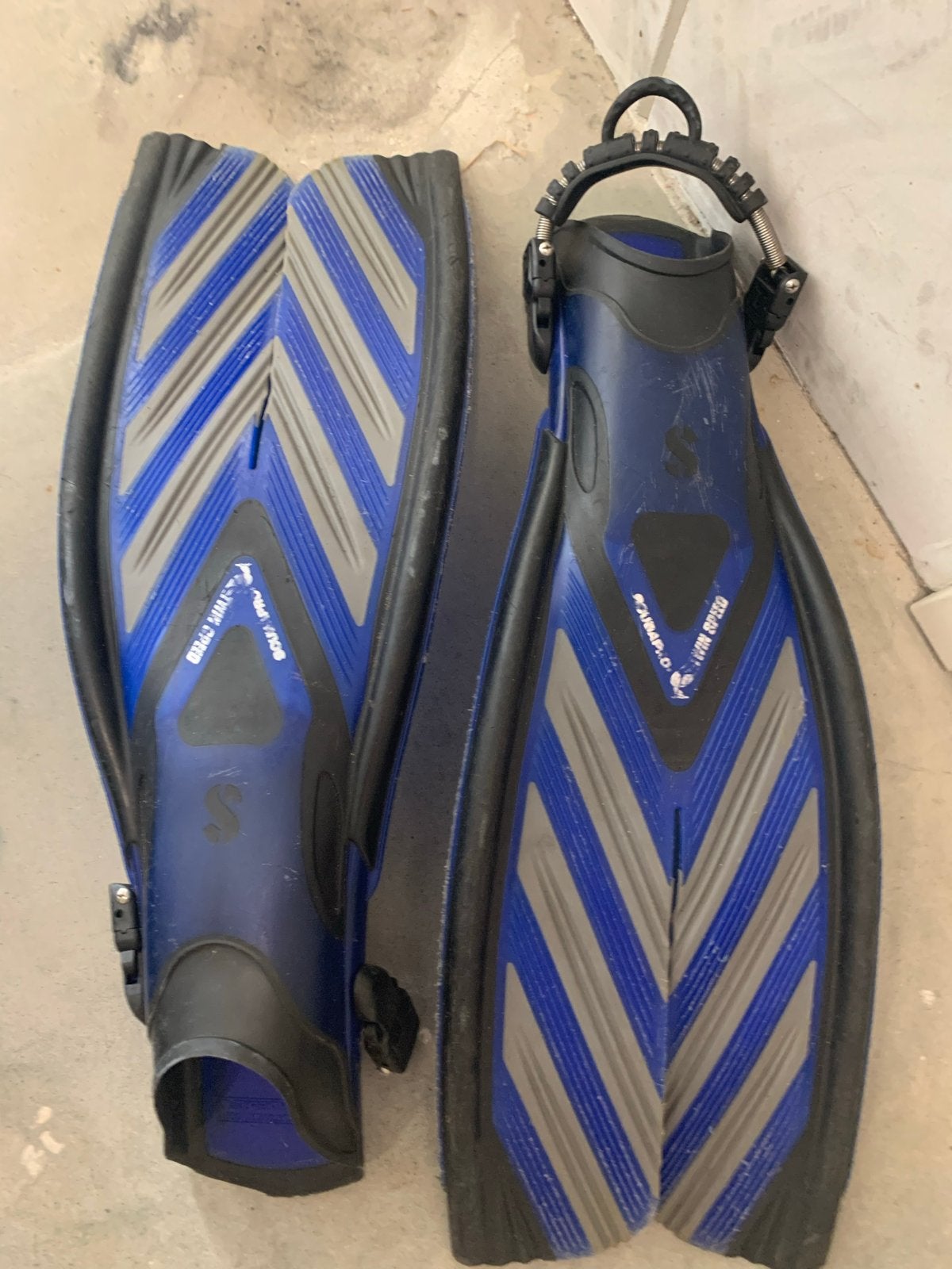 Scubapro Jet Fin Duikvliezen - Maat L-XL, Ophalen of Verzenden, Gebruikt, Zwem- of Duikvliezen