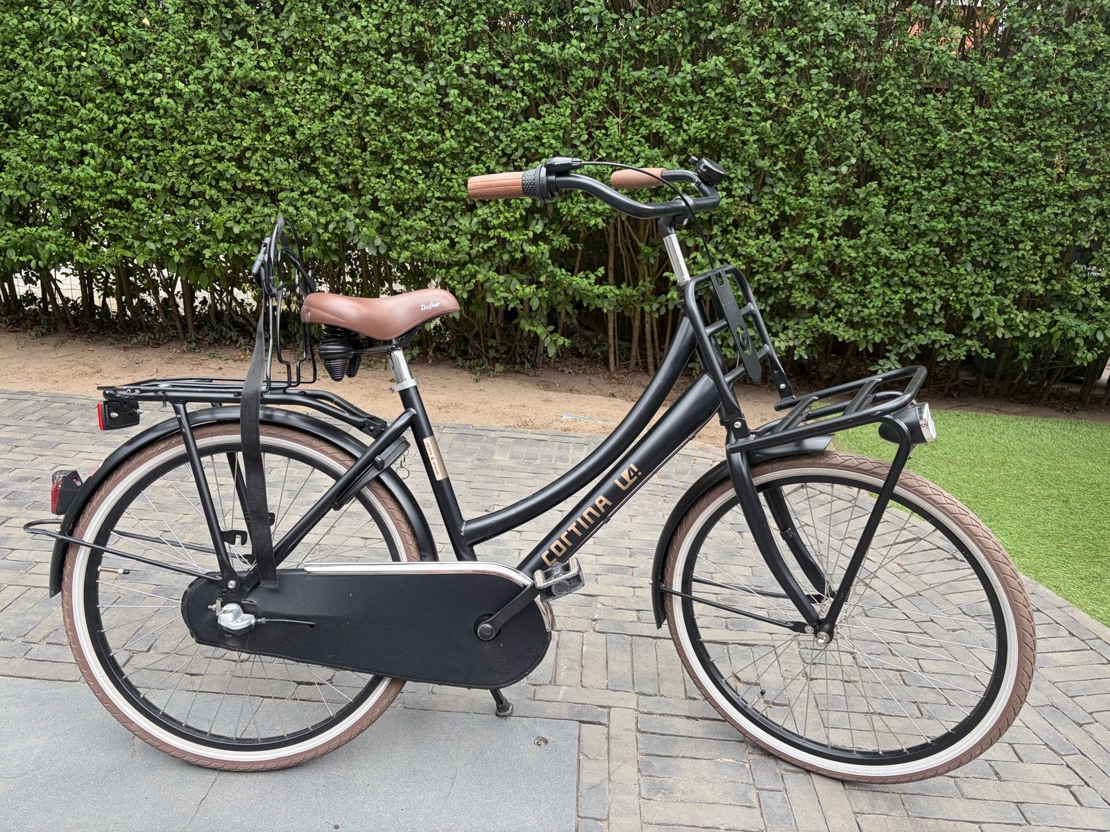 Cortina U4 Transport 24 inch 2024 Meisjesfiets, Ophalen, Terugtraprem, 24 inch, Versnellingen