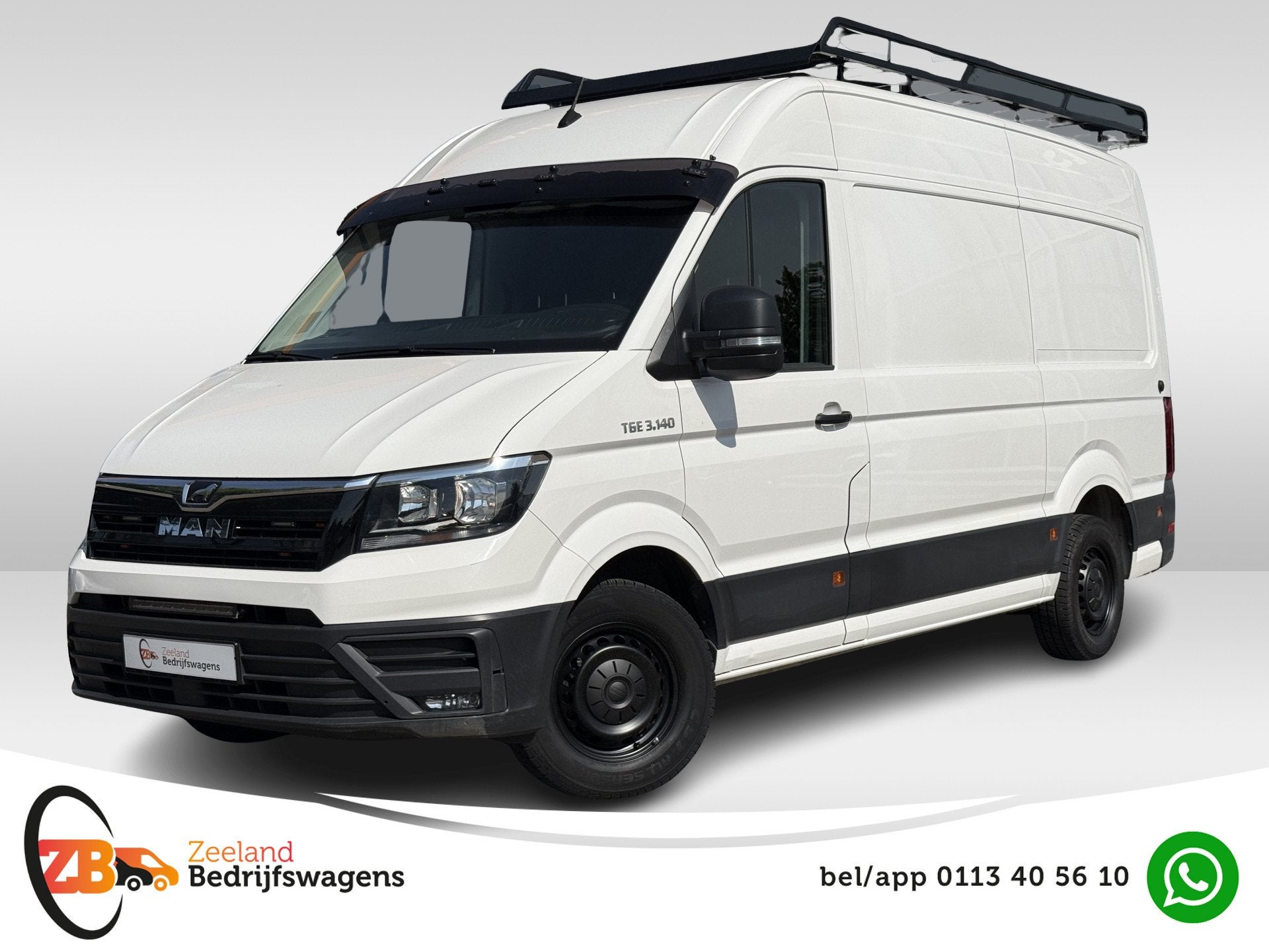 MAN TGE 35 2.0 L3H3 | Navi | Carplay | Trekhaak | Imperiaal, Auto's, Start-stop-systeem, Gebruikt, 4 cilinders, Wit