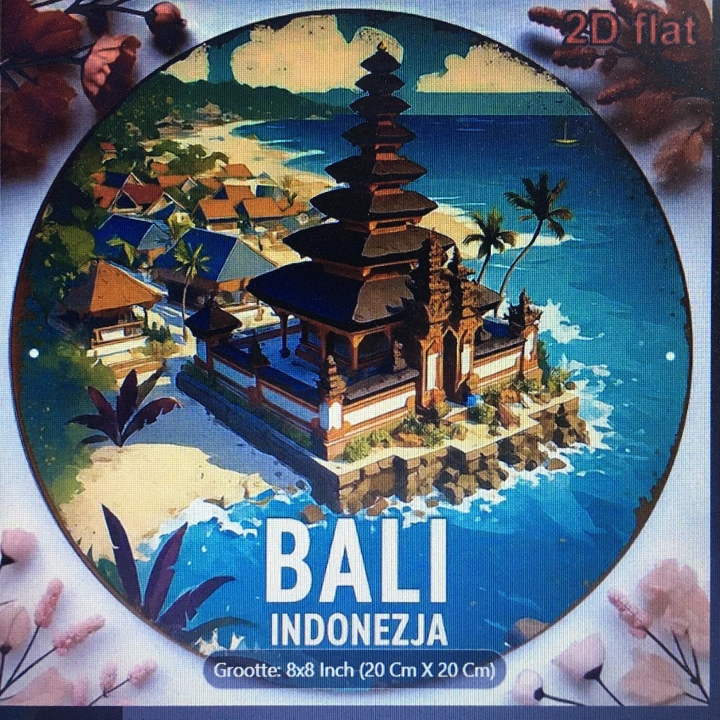 Schitterende Ronde Wanddecoraties van BALI, Huis en Inrichting, Oosters, Verzenden, Nieuw, Metaal