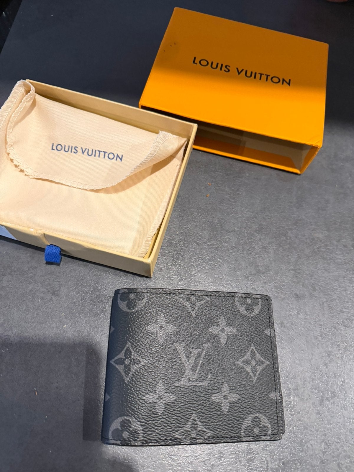 Louis Vuitton portemonnee, Sieraden, Tassen en Uiterlijk, Portemonnees, Overige merken, Zwart, Nieuw, Ophalen of Verzenden