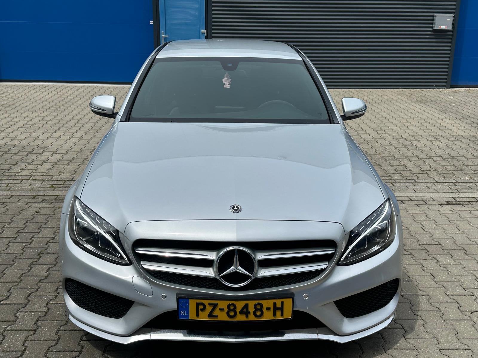 Mercedes-Benz C-Klasse C180 CDI 1.6 85KW Aut7 2017 Grijs, Auto's, Automaat, Achterwielaandrijving, 4 cilinders, Origineel Nederlands