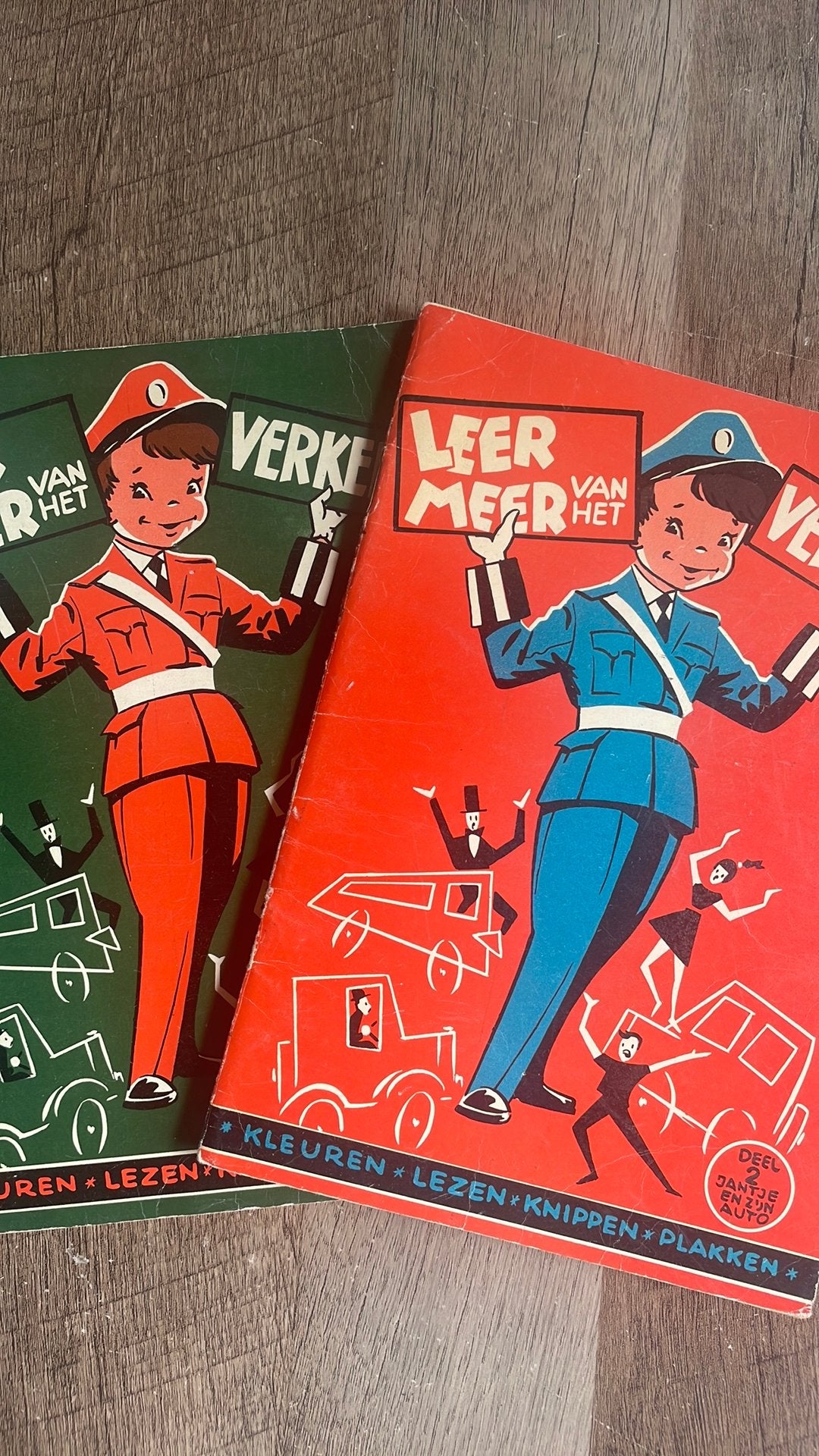 Set vintage verkeersboekjes jaren ‘50, Boeken, Schoolboeken, Verzenden, Gelezen, Overige niveaus, Nederlands