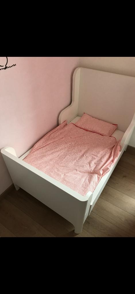 Meegroeibed busunge ikea, Ophalen, Zo goed als nieuw, Minder dan 140 cm, Matras