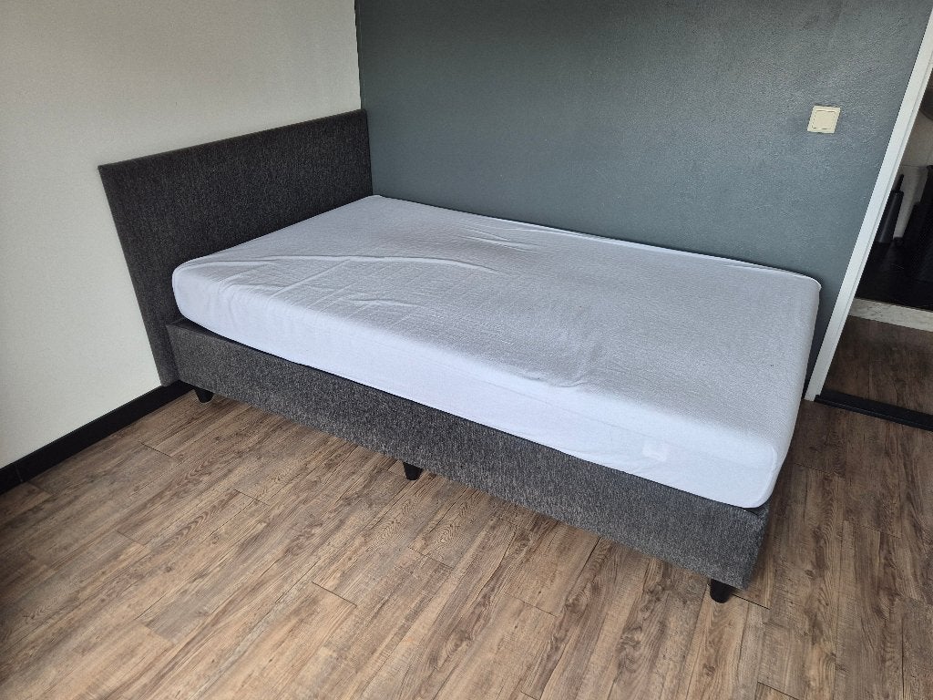 Twijfelaar bed 120 cm, Ophalen, Gebruikt, Twijfelaar, 120 cm