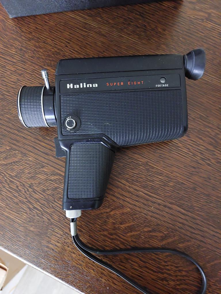 Halina Super Eight Camera & Dual Super 8 Projector 808D, Ophalen, 8mm, Camera