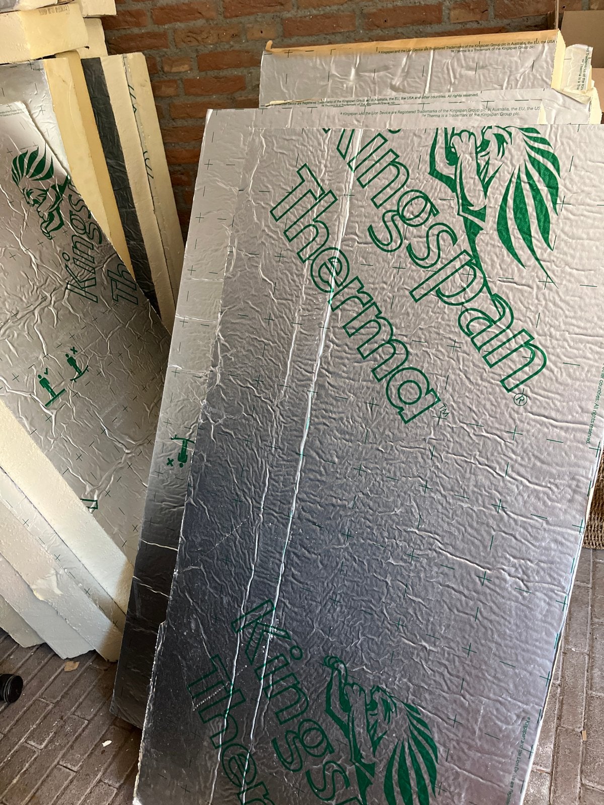 18 Kingspan Therma isolatieplaten 120x60cm, 10cm dik, Ophalen, Hardschuim (Pir), Vloerisolatie, 8 tot 12 cm