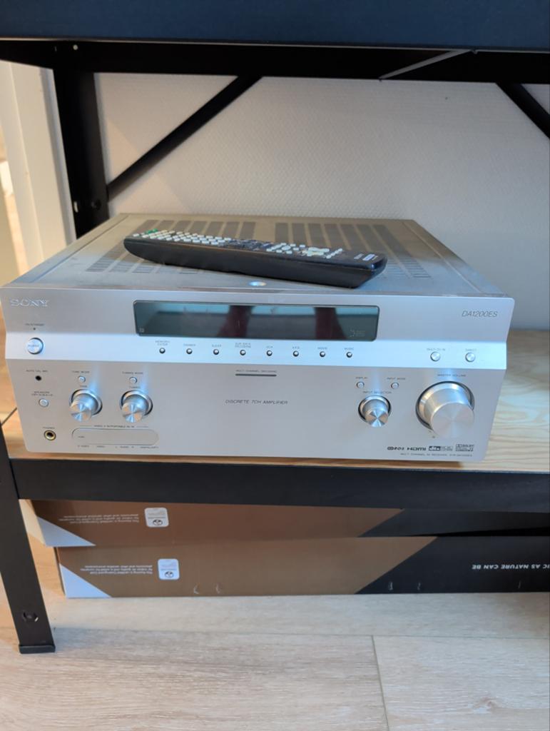 Sony DA1200ES AV-receiver met afstandsbediening, Ophalen, Overige systemen, Zo goed als nieuw, Sony
