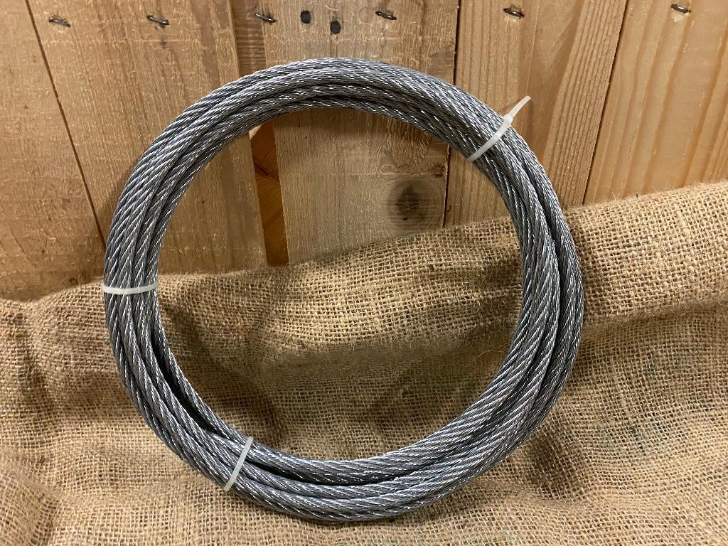 STAALDRAAD 8mm rollen a 10mtr., Watersport en Boten, Accessoires en Onderhoud, Nieuw, Lijn of Blok, Ophalen