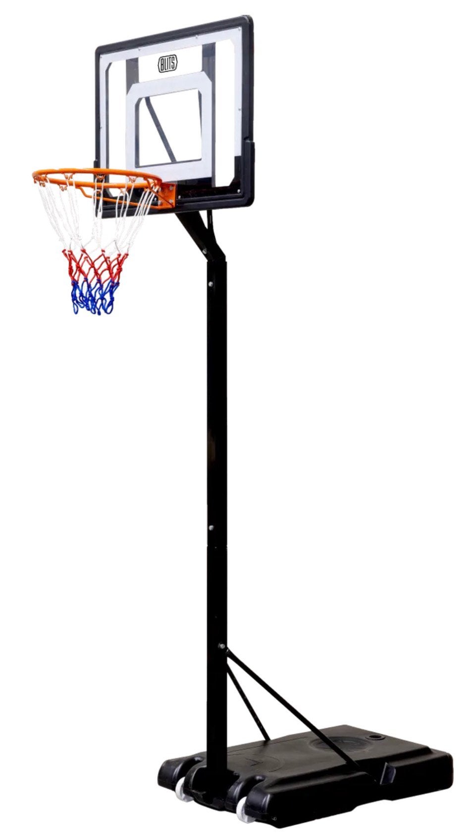Nieuwe Blits basketbalpaal 210-260cm in doos, Sport en Fitness, Basketbal, Ophalen of Verzenden, Nieuw, Ring, Bord of Paal