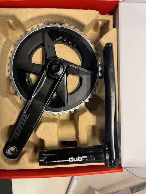 Nieuw Sram Rival crankset 175 -46T DUB Gravel, Fietsen en Brommers, Fietsonderdelen, Niet ingevuld, Nieuw, Ophalen of Verzenden