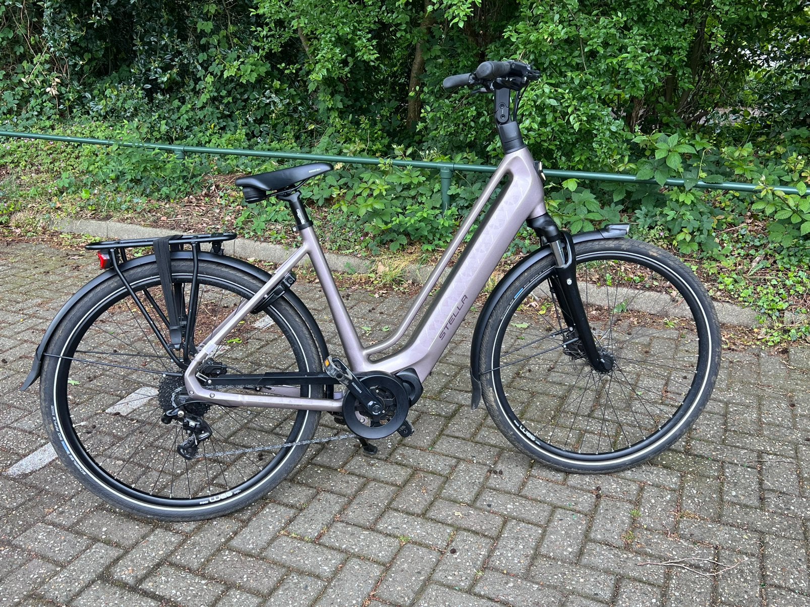 Stella Vicenza elektrische fiets Shimano Steps, Versnellingen, Zo goed als nieuw, 50 tot 53 cm, Schijfrem