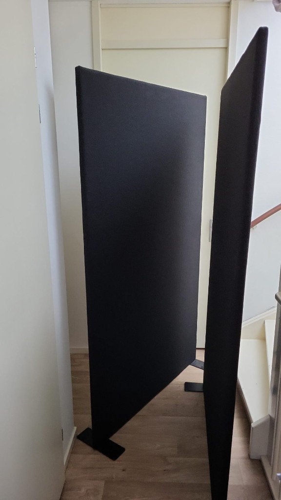 2x staande akoestische scheidingswand. 200x120x3cm., Ophalen, Zo goed als nieuw