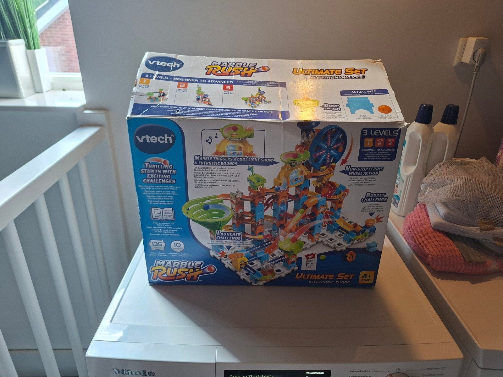 Vtech Marble Rush Ultimate Set knikkerbaan, Ophalen of Verzenden, Zo goed als nieuw, Overige merken