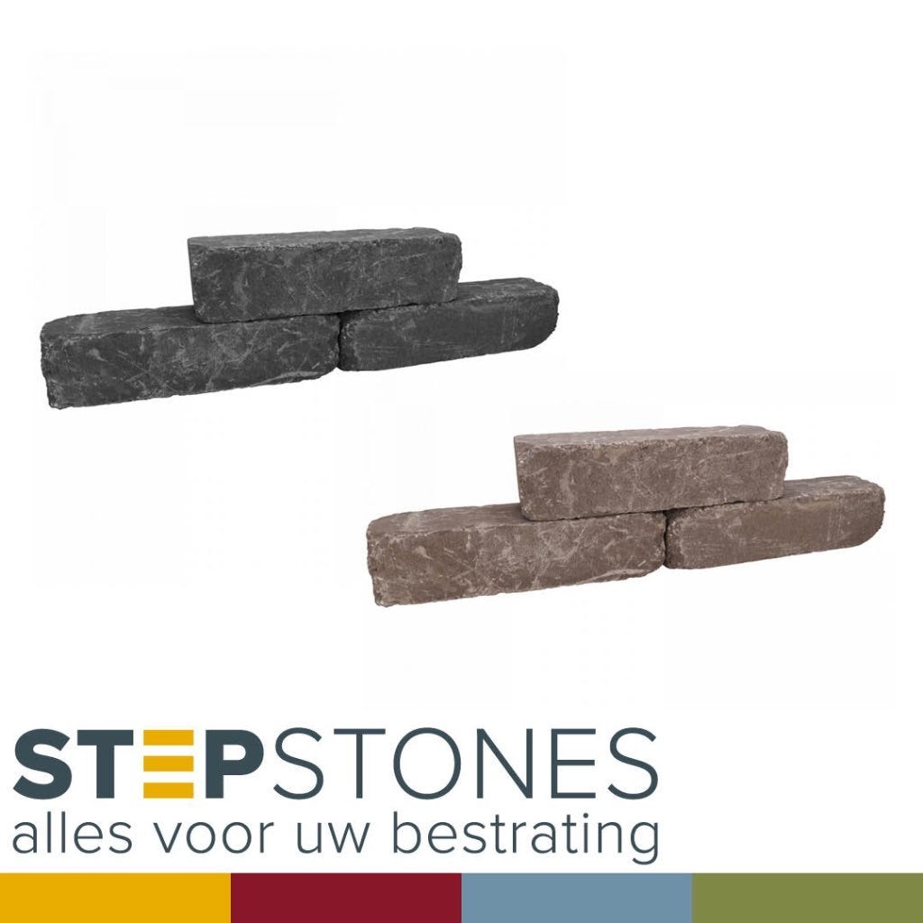 Muurelementen LINIA EXCELLENCE GETROMMELD 12x12x60cm €6,50, Blok, Nieuw, Ophalen of Verzenden, Minder dan 25 cm