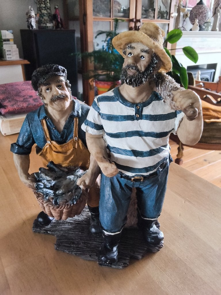 Vissers beeldje, Ophalen of Verzenden, Zo goed als nieuw, Mens