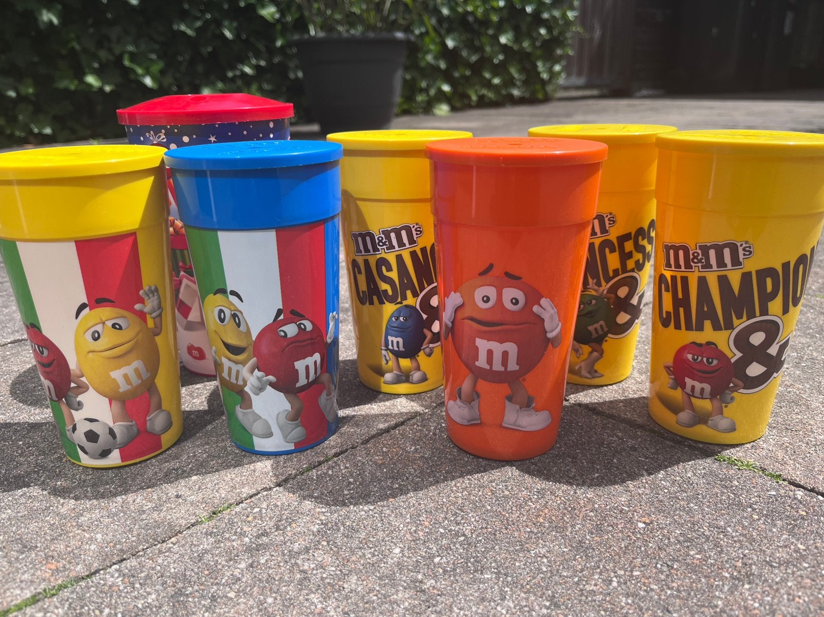 M&M leuke drinkbekers, Ophalen of Verzenden, Nieuw