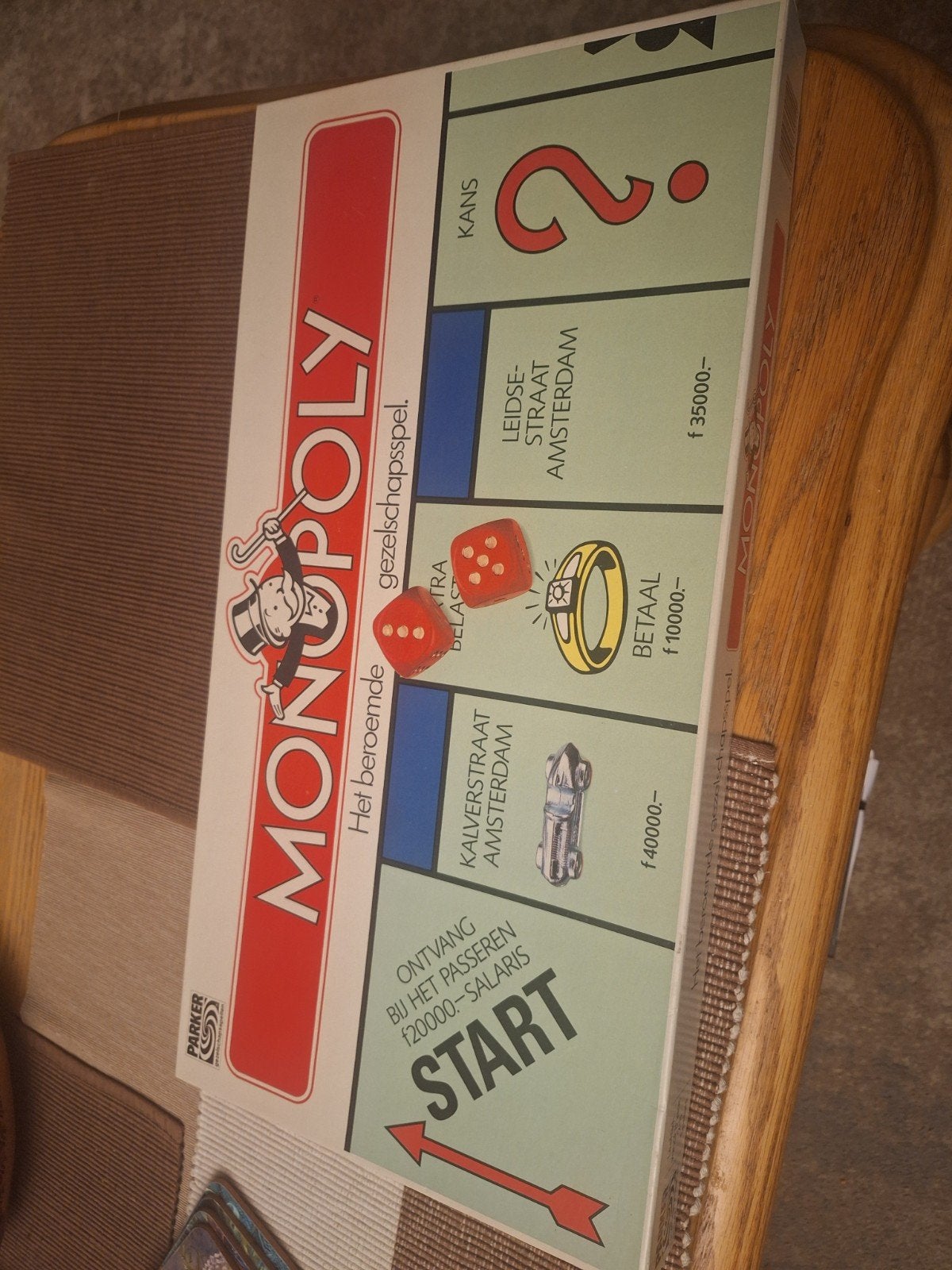 Monopoly - Het beroemde gezelschapsspel Editie 1985, Drie of vier spelers, Ophalen of Verzenden, Gebruikt, Parker