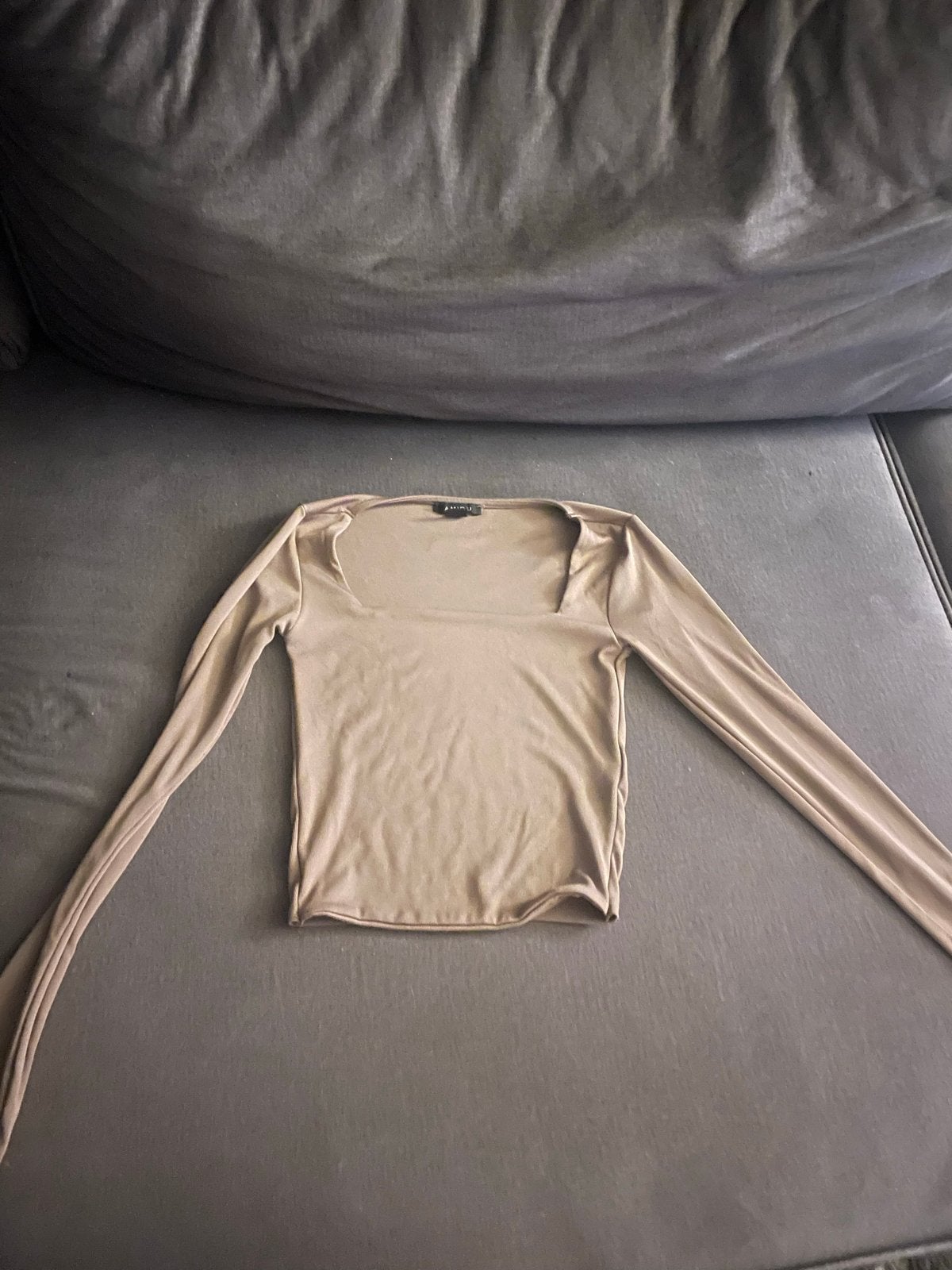New Yorker top met lange mouwen, maat XS, Kleding | Dames, Beige, Ophalen of Verzenden, Zo goed als nieuw, Lange mouw