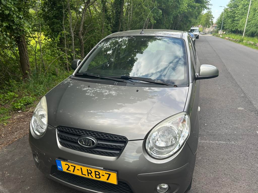 Kia Picanto 1.0 2010 Grijs, Auto-onderdelen, Carrosserie en Plaatwerk, Ophalen of Verzenden, Gebruikt, Kia, Motorkap