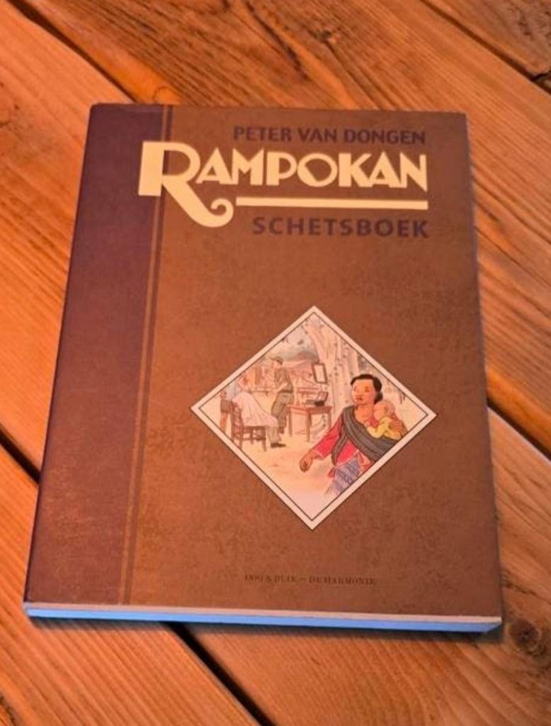 Rampokan Schetsboek - Peter van Dongen, Ophalen, Gelezen, Peter van Dongen, Nederland