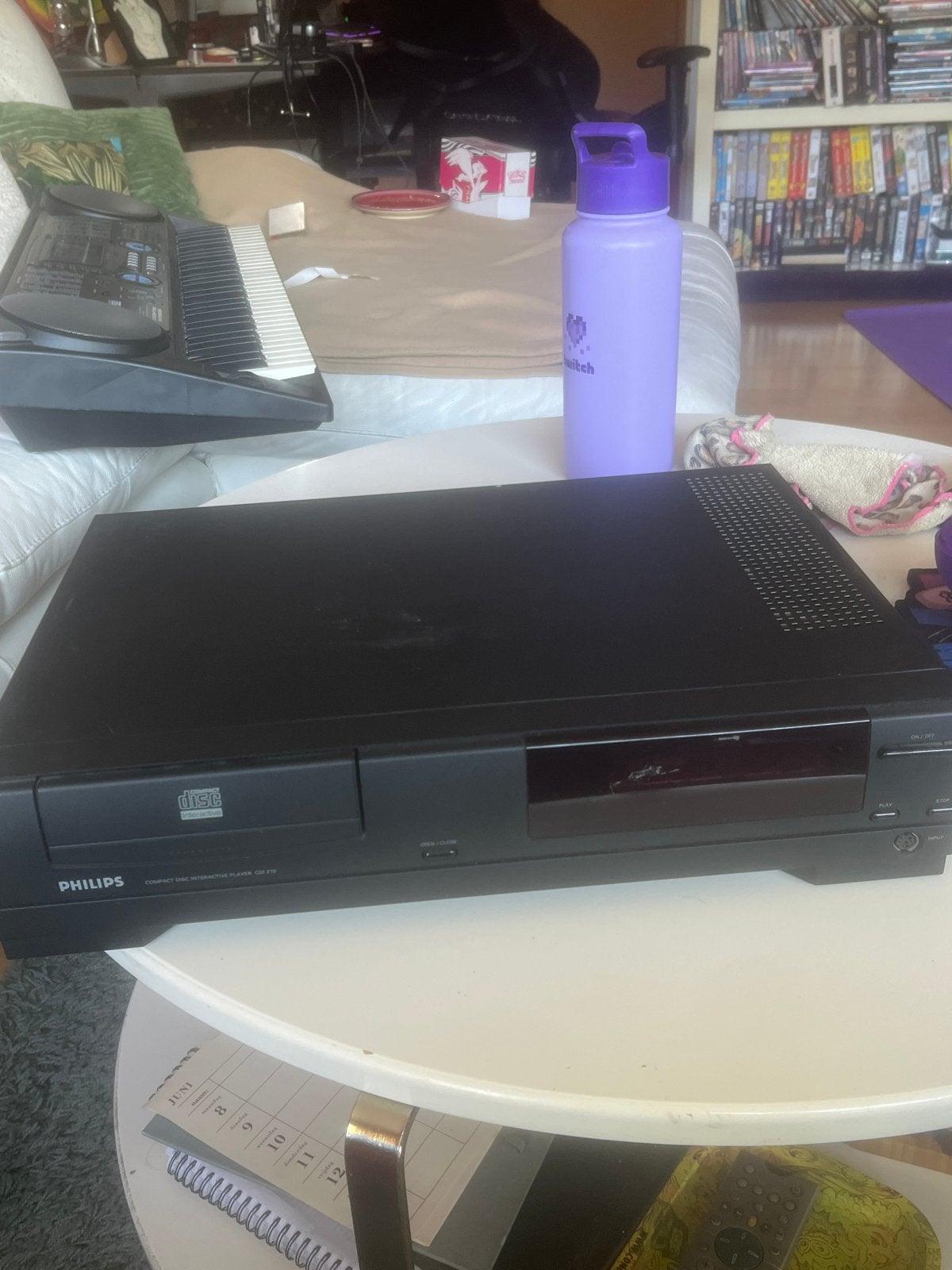 Philips CD-i 210 met DVC (FMV) - Getest, mist voeding, Ophalen, Gebruikt, Philips